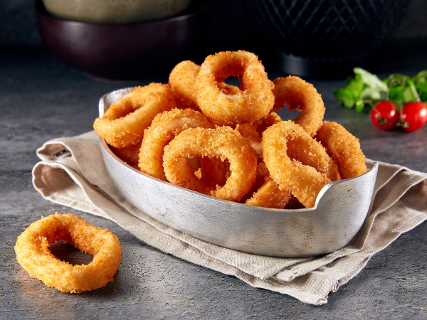 Кольца луковые в кляре