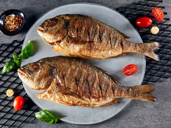 Дорада на гриле