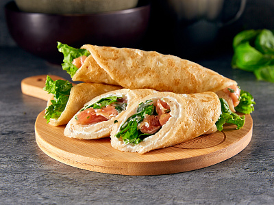 Блинчик с горбушей 80 гр.