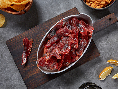 Лосось кусочки вяленые "Карамелька"