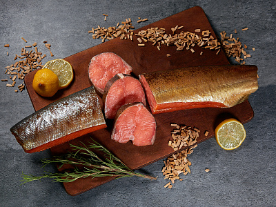 Кета балык холодного копчения