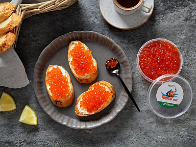 Икра лососевая 125 гр (Горбуша)