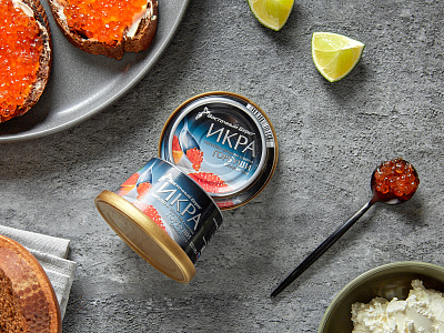 Икра лососевая сол/мор Горбуша 125 гр 