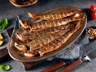 Ряпушка на гриле