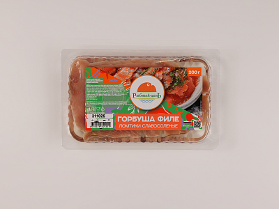 Горбуша филе ломтики с/с 200г