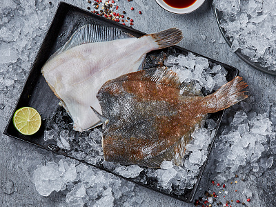 Камбала дефростированная